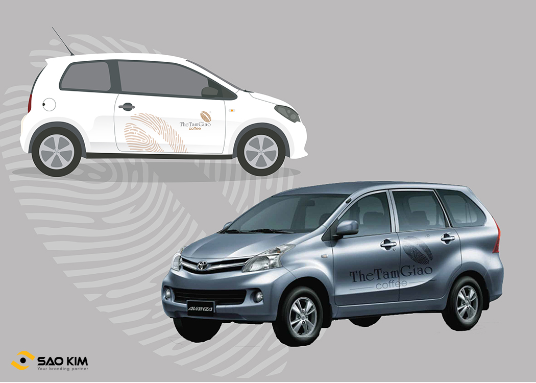 THE TAM GIAO COFFEE - Đặt tên và thiết kế logo nhận diện thương hiệu cho quán cà phê The Tâm Giao Coffee